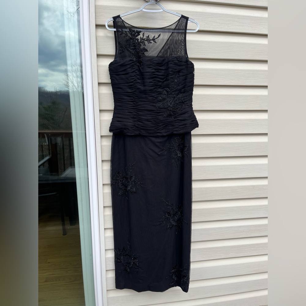 Jovani‎ Elegant Black Sleeveless Dress bin5